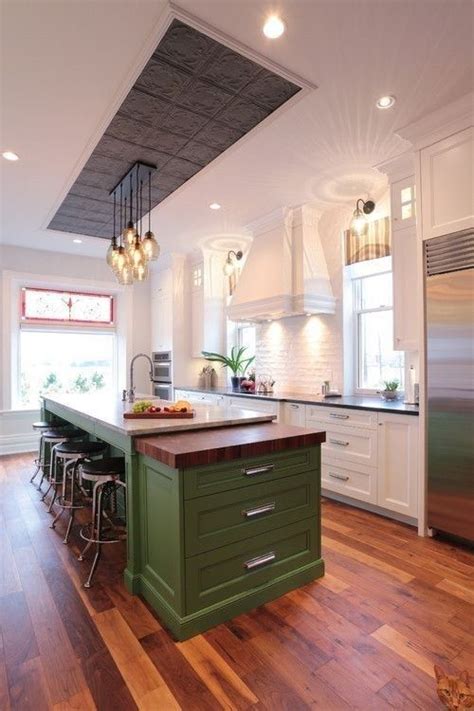 From contemporary and modern to refined and traditional. Inexpensive green kitchen cabinets design ideas for ...