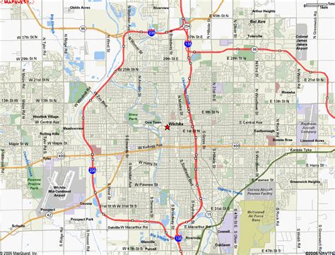 Map Of Wichita Ks
