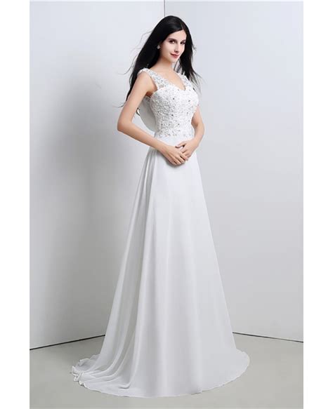 Huge savings for flowy beach wedding dresses. Flowy Sweetheart Beach Wedding Dress With Lace Top For ...
