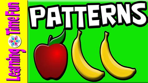 Patterns for Kids | Learn Patterns | Preschool Patterns ...