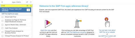 Sap has delivered over 3000 standard fiori apps so it is very evident you might get lost with so many fiori apps and which one to choose from. Fiori Apps Configuration details from Fiori Apps Library ...