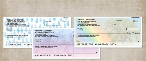 Order Personal Checks And Personal Check Designs Colorful Images