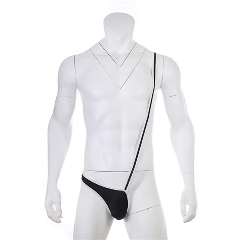 Borat Mankini Underwear Men Thong And G String Underwear Costume Swimsuit Swimwear Male Thong