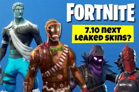Fortnite 710 Leaked Skins New Season 7 Shop Items Today New Winter