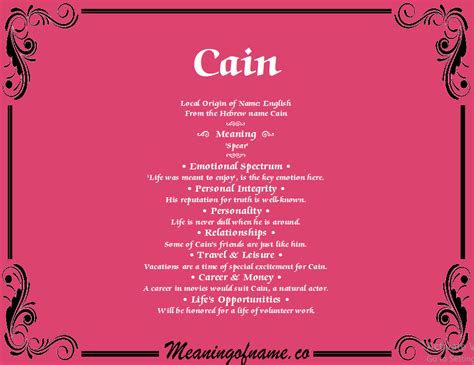 Meaning of the name origin of the name names meaning names starting with names of origin. Cain - Meaning of Name