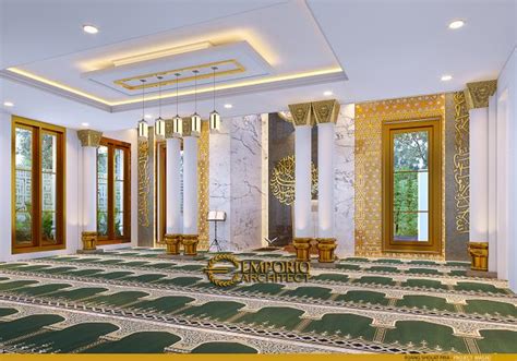 Desain Area Wudhu Pria Masjid Al Jihad Style Modern 3 Lantai Di