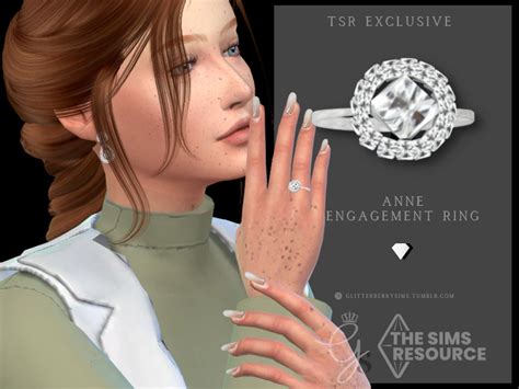 The Sims Resource Anne Engagement Ring