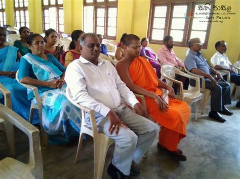 Sati Pasala Programme At Gunarathana Mmv Naththandiya Naravila Sati