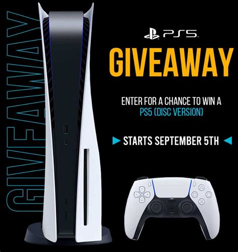 Canadian Protein Ps5 Giveaway Win A Playstation 5 Console