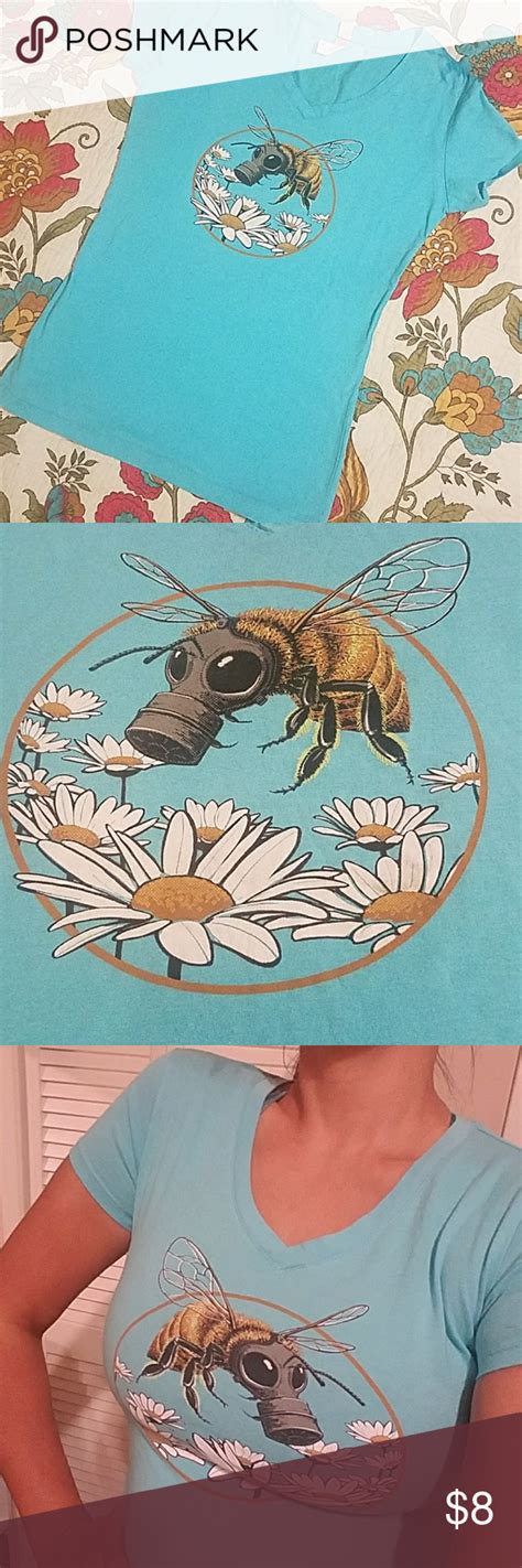 Save The Bees Save The Bees T Shirts For Women Womens Medium