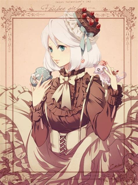 Victorian Era Anime Girl