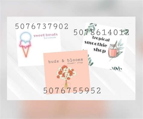 Łøvē♡⋆♡○⑅◌ hey guys, here are some aesthetic cafe/ coffee shop decal codes that i uploaded myself! Bloxburg Menu Decal Id 2020 / Roblox Cafe Menu Decal Id ...