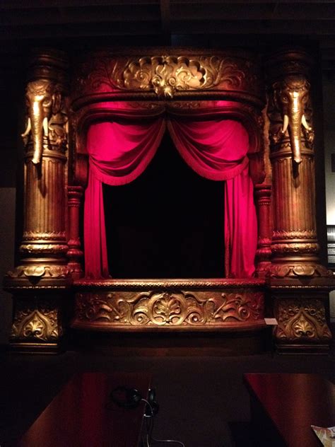 The Proscenium Arch At The Victoria And Albert Museum Theatre