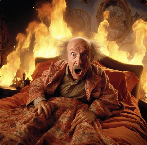 I Put Grandpa Joe Burning In Hell In An Ai Image Generator And This