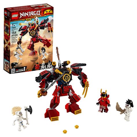 Lego Ninjago Legacy Samurai Mech 70665 Building Kit With Minifigures