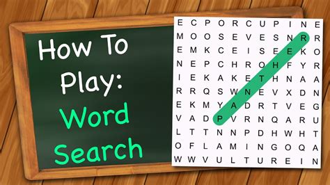 How To Play Word Search Youtube