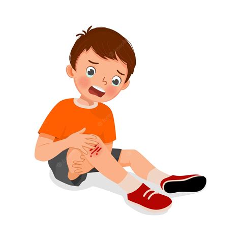 Injury Clipart Hd Png Character Knee Injury Clipart Knee Clipart