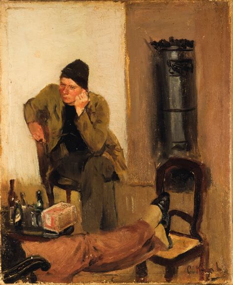 Christian Krohg（1852 1925），是挪威自然主义画家