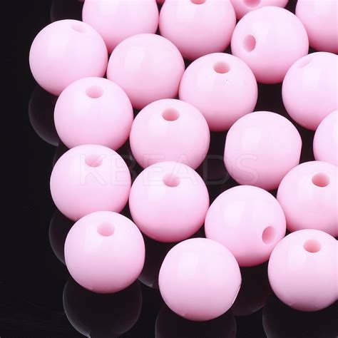 Wholesale Solid Chunky Bubblegum Acrylic Ball Beads