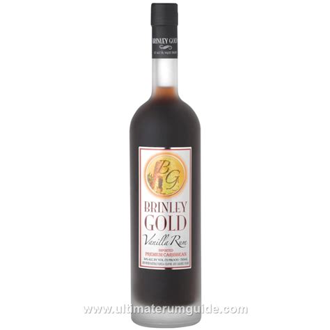 Brinley Gold Vanilla Rum Ultimate Rum Guide