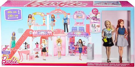 Barbie Malibu Ave Story Mall With Dolls Pieces Tall
