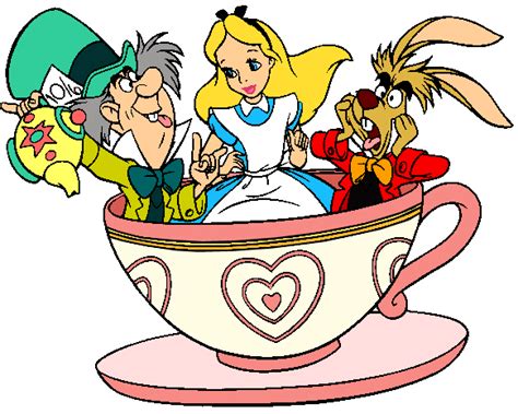 Alice In Wonderland March Hare And Mad Hatter Clip Art Images Disney Clip Art Galore Image 39425