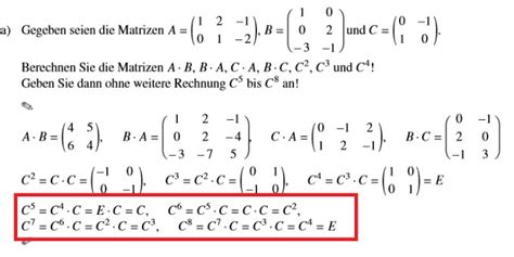 In other words, he checks whether for any two matrices a and b, a*b=b*a (the answer is no, by the way). Matrixmultiplikation und Nullteiler | Mathelounge