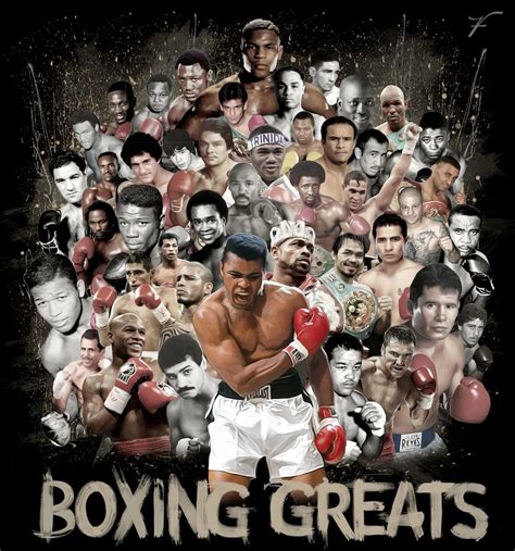 Boxing Greats Boxing Posters Boxing Images Martial Arts