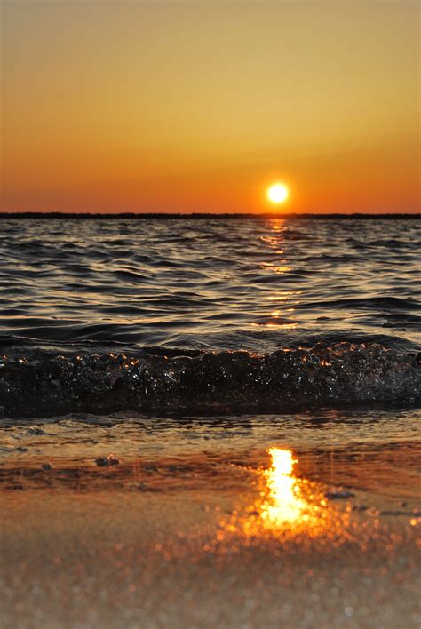 картинки пляж море берег воды песок океан горизонт солнце Восход закат солнца