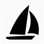 Sailboat Icon Sailing Race Racing Ship Ocean