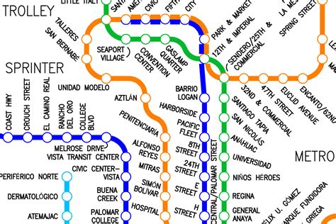 Fantasy Map North American Metro Map By Mark Transit Maps