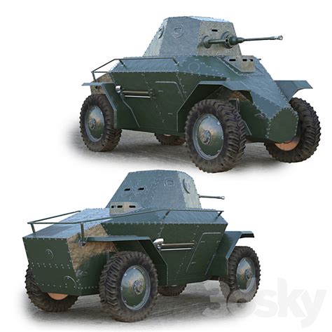 3d Models Transport 39m Csaba Armored Car