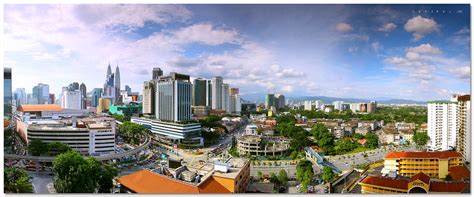 The times square mall hosts lots of shops and restaurants, a cinema and even an indoor theme park. Kuala lumpur Panorama from Berjaya Times Square Mall (Hori ...