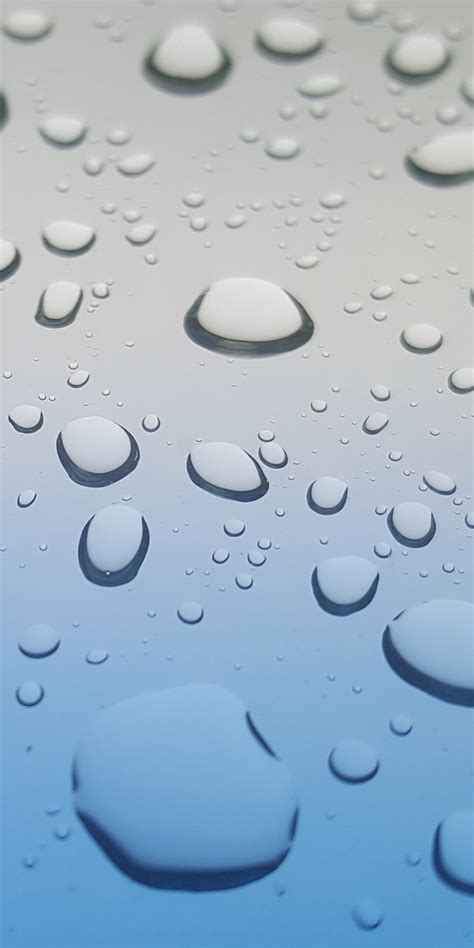 1080x2160 Rain Drops Surface 4k One Plus 5thonor 7xhonor View 10lg