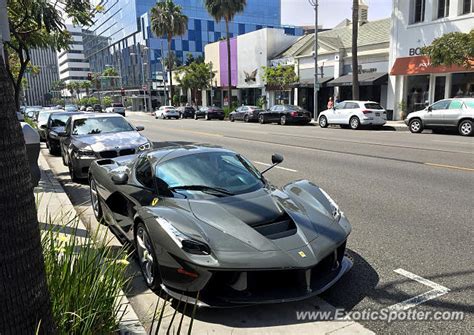 This is not really relevant as all 499 examples of laferrari were spoken for upon its debut, she told us. Ferrari LaFerrari spotted in Beverly Hills, California on 06/05/2016, photo 2