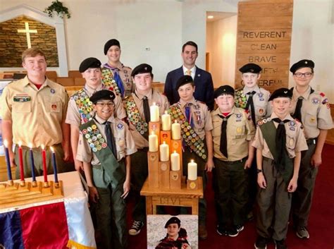 Donovan Scoggins Rises To Rank Of Eagle Scout In Troop 17 In Aragon