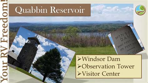 Quabbin Reservoir Windsor Dam Observation Tower Fishing Info Youtube