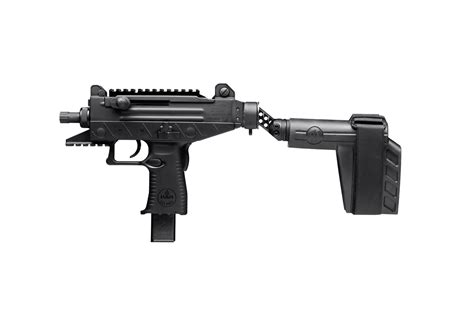 Iwi Uzi Pro 9mm Luger 45 Barrel Adjustable Sight W Side Folding