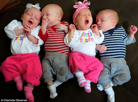 Couple Beat Medical Odds By Conceiving Two Sets Of Identical Twins In