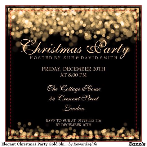 Employee Christmas Party Invitation Template Business Template Ideas