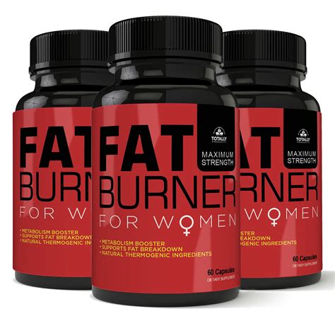 Totally Products Fat Burning Supplement For Women Pack Of 3 Walmart