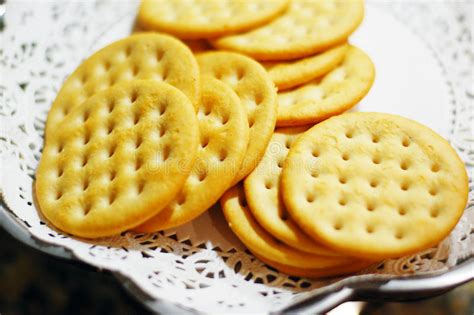 Round Crackers Royalty Free Stock Photography Image 35022237