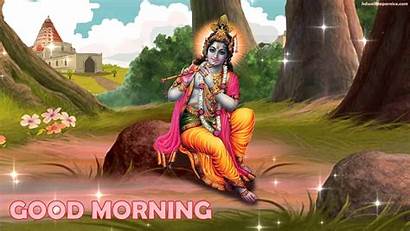 God Wallpapers Morning Krishna Lord Hindu Resolution