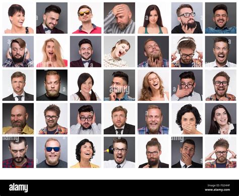 People With Different Emotions Stock Photo Alamy
