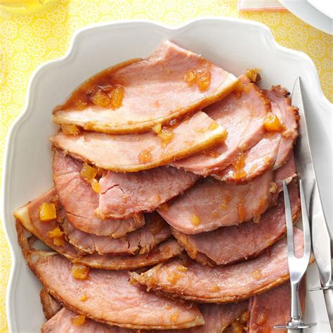 Glazed Spiral Sliced Ham Recipe Taste Of Home