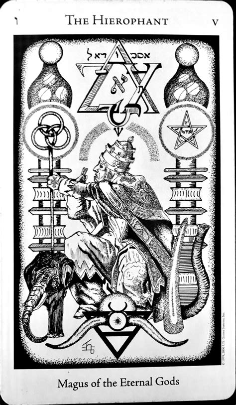 Todays Tarot Card Draw 5 The Hierophant Carl Jung Tarot Card Decks