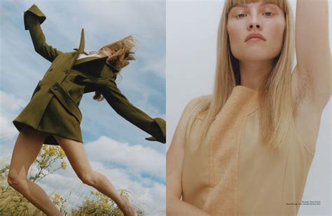 Klara Kristin Is A Nature Girl For Exit Magazine Editorial Fashion
