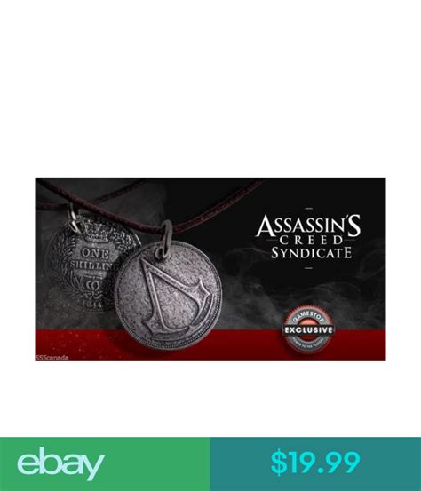 Assassins Creed Syndicate Jacobs One Shilling Necklace Coin