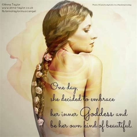 Inner Goddess Be Your Own Kind Of Beautiful Rainbow Quote Remember
