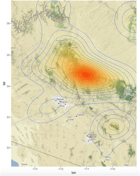 Sasquatch Sighting Heat Maps With R